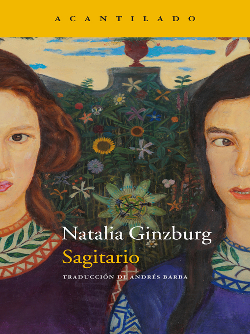 Title details for Sagitario by Natalia Ginzburg - Available